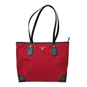 Michael Kors Eva Shoulder Bag Red And Black Super Clean